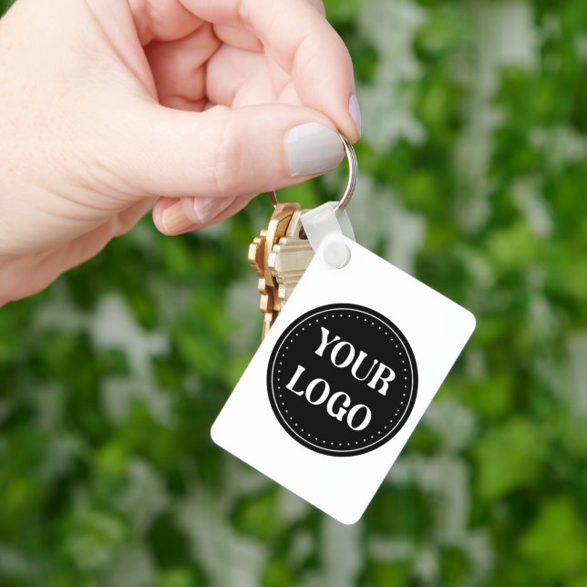 Sleek, contemporary, polished,& customisable key ring (Hand)