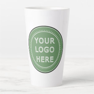 Sleek, contemporary, polished,& customisable. latte mug