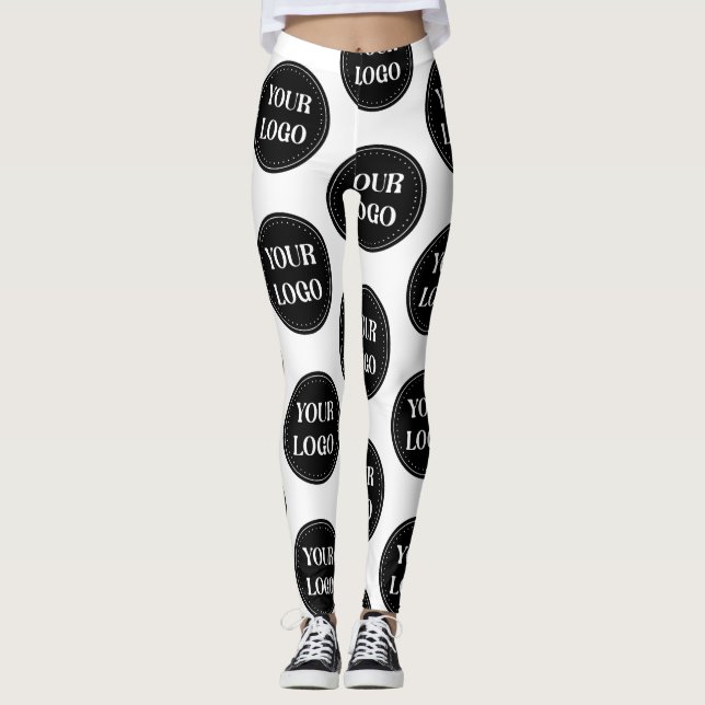 Sleek, contemporary, polished,& customisable leggings (Front)