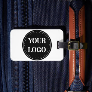 Sleek, contemporary, polished,& customisable luggage tag