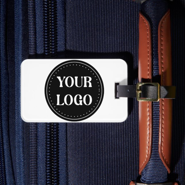 Sleek, contemporary, polished,& customisable luggage tag (Front Insitu 4)