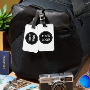 Sleek, contemporary, polished,& customisable. luggage tag