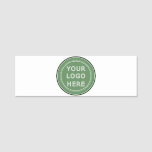 Sleek, contemporary, polished, & customisable. name tag