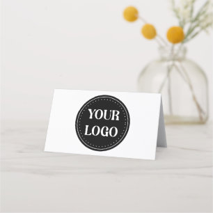 Sleek, contemporary, polished,& customisable place card