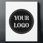 Sleek, contemporary, polished,& customisable plaque<br><div class="desc">EVERYONE CAN USE THIS DESIGN.You are free to add, edit, or resize the logo, photo, text, and colours as you choose.Many thanks.</div>