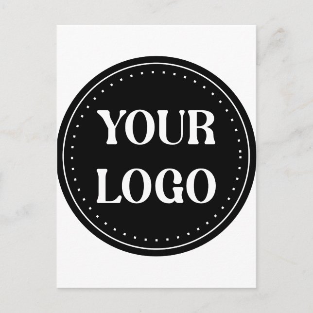 Sleek, contemporary, polished,& customisable postcard (Front)