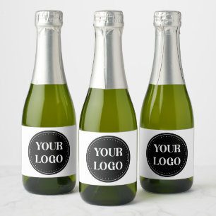Sleek, contemporary, polished,& customisable sparkling wine label