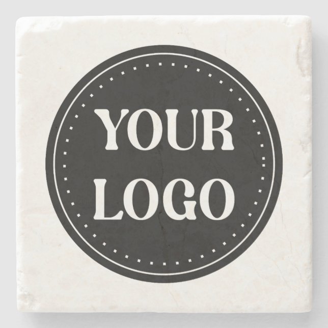 Sleek, contemporary, polished,& customisable stone coaster (Front)