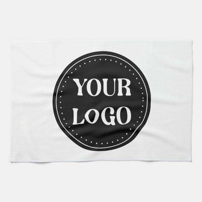 Sleek, contemporary, polished,& customisable tea towel (Horizontal)