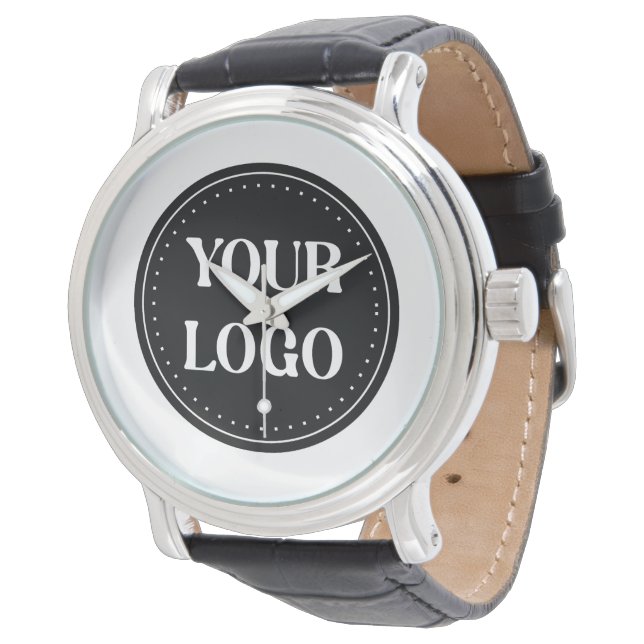 Sleek, contemporary, polished,& customisable watch (Angled)