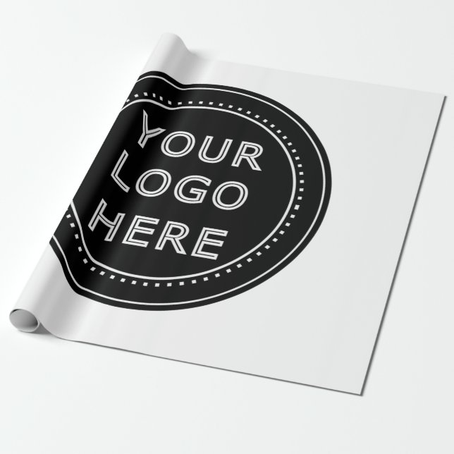 Sleek, contemporary, polished, & customisable. wrapping paper (Unrolled)