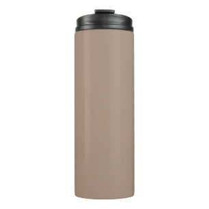 Sleek Cozy Cocoa Thermal Tumbler for Hot Drinks