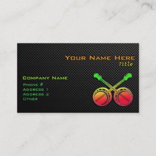 Sleek Duelling Banjos Business Card