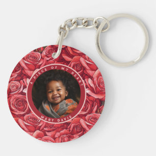 Sleek Fathers Day Ideas Rose Key Ring