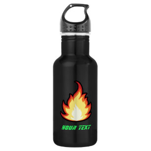 Sleek Fire Flame 532 Ml Water Bottle