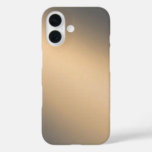 Sleek Golden Ombre – iPhone 16 Case