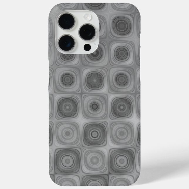 Sleek Grey Swirl  Case-Mate iPhone Case (Back)