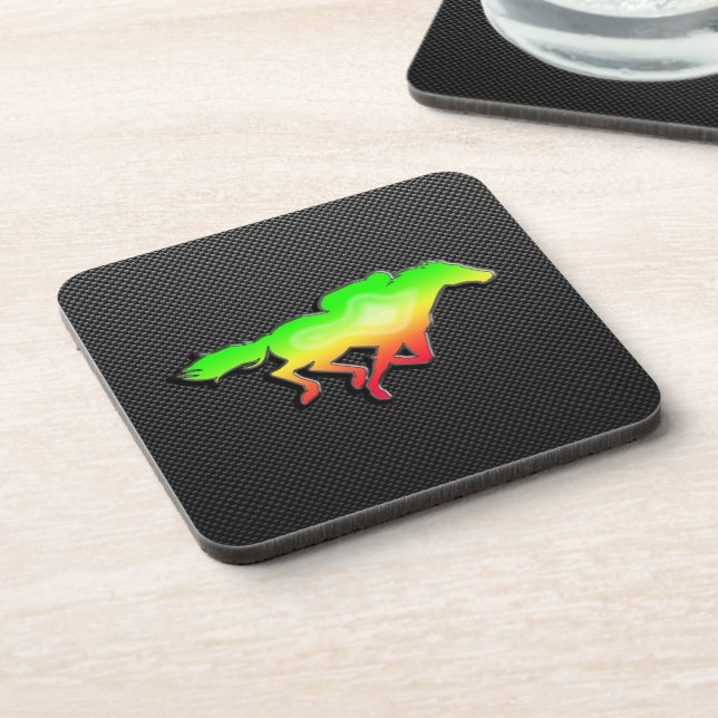 Sleek Horse Racing Coaster (Left Side)