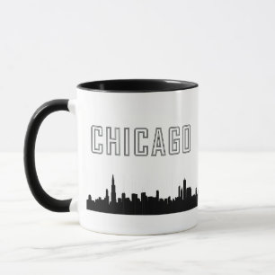 Sleek Iconic Chicago Skyline Mug