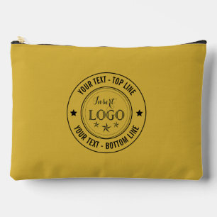 Sleek Logo Plus Text Design Multipurpose Carry Accessory Pouch