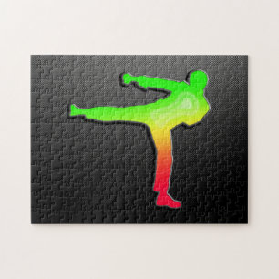 Sleek Martial Arts Jigsaw Puzzle