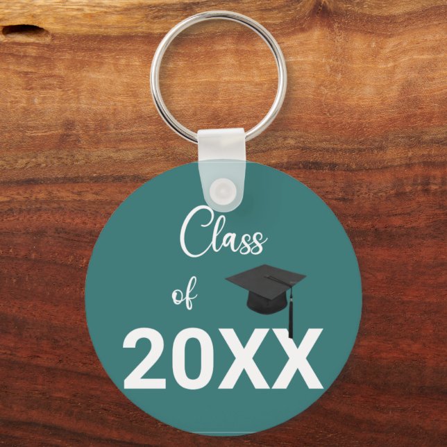 sleek, minimal Top of the Class Key Ring (Front)