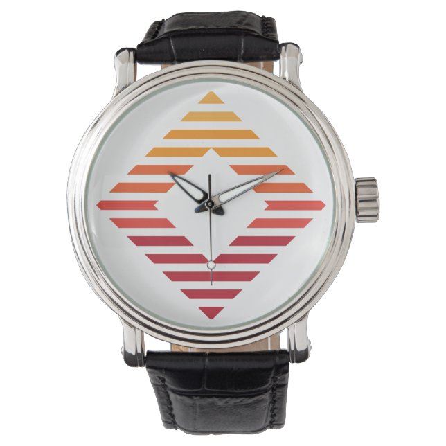 Sleek, modern watch designed with minimalist look (Front)