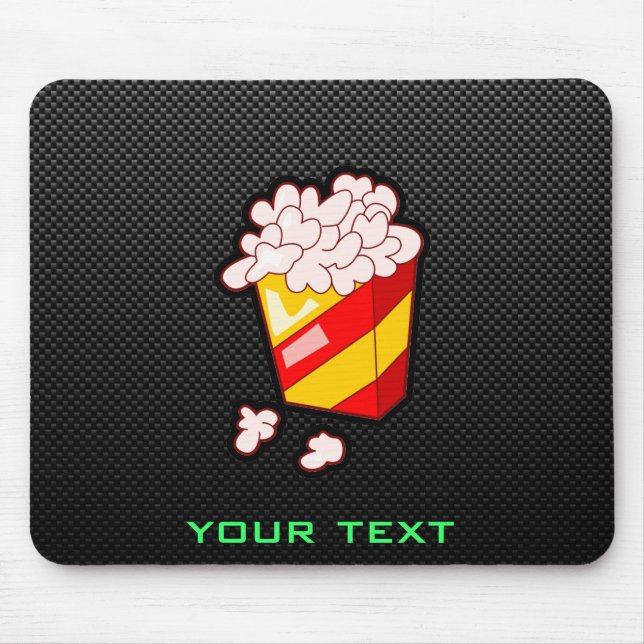 Sleek Popcorn Mouse Pad (Front)