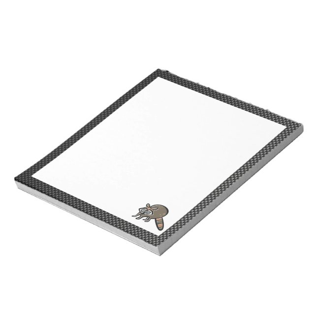 Sleek Racoon Notepad (Rotated)