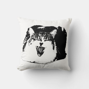 Sleek Rest, Bold Yawn Cushion