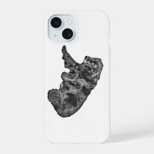 Sleek Retriever Study, Pocket Chic iPhone 15 Case