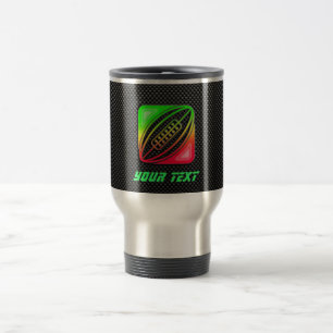 Sleek Rugby Travel Mug