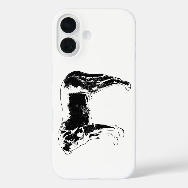 Sleek Side Profile with Attitude Case-Mate iPhone Case (Back)