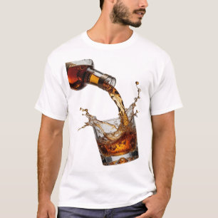 Sleek Silver WHISKY SPLASH Tee