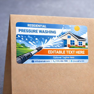 Sleek Split Residential pressure washing Design