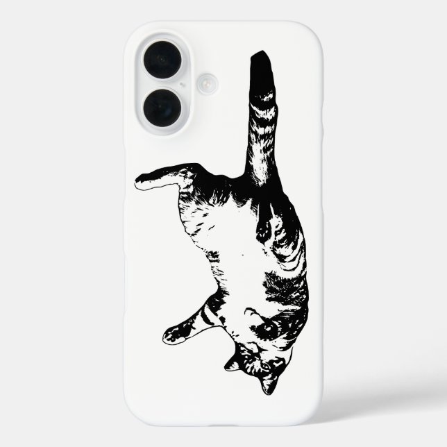 Sleek Tabby Outline Case (Back)