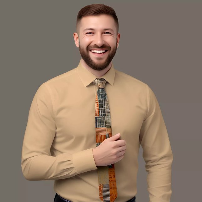 Sleek Vintage Patterned Tie (Creator Uploaded)