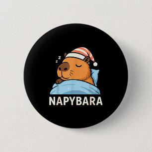 Sleeng Capybara Napybara Sleepshirt Pajamas Boys G 6 Cm Round Badge