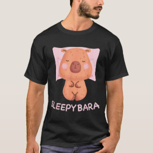 Sleeng Capybara Pajamas Nightgown Sleepybara Roden T-Shirt
