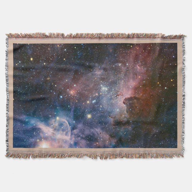 Sleep among the Stars Throw Blanket (Front)