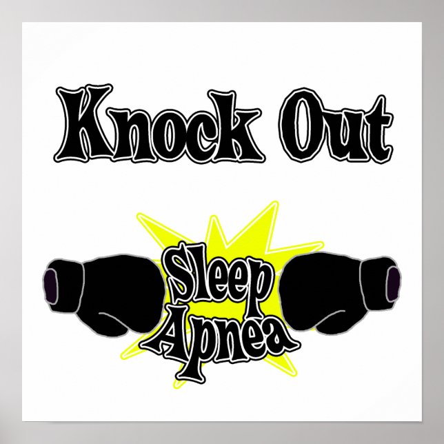 Sleep Apnoea Poster (Front)