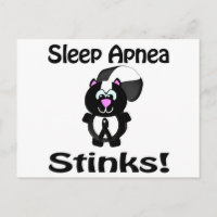 Sleep Apnoea Stinks Skunk Awareness Design