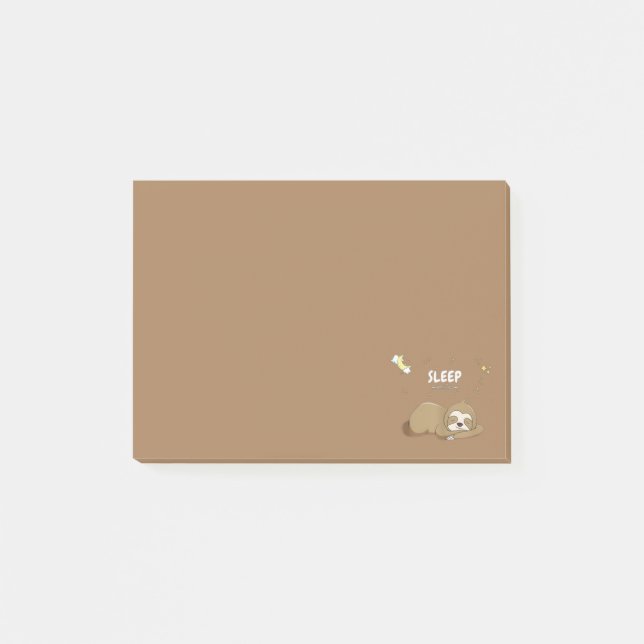 Sleep Approved Sloth - Sleeping Clothes - Sleep  Post-it Notes (Front)