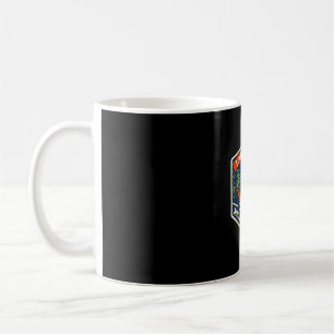 Sleep between trees funny hammock camping trail coffee mug