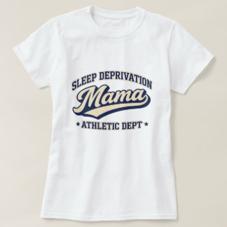 Sleep Deprivation Athletic Dept - Vintage Varsity  T-Shirt