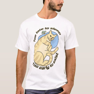 Sleep Deprived Feline T-Shirt