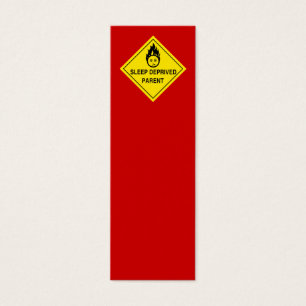 Sleep Deprived Parent Mini Bookmarks