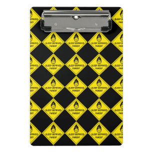Sleep Deprived Parent Mini Clipboard