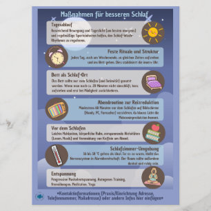 Sleep Hygiene Information Sheets for Clients/Patie Save The Date