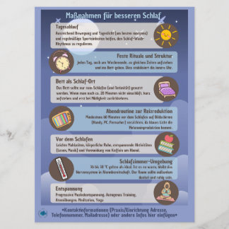 Sleep Hygiene Information Sheets for Clients/Patie Save The Date
